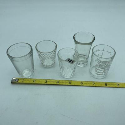 Asst of shot glasses