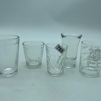 Asst of shot glasses