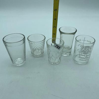 Asst of shot glasses