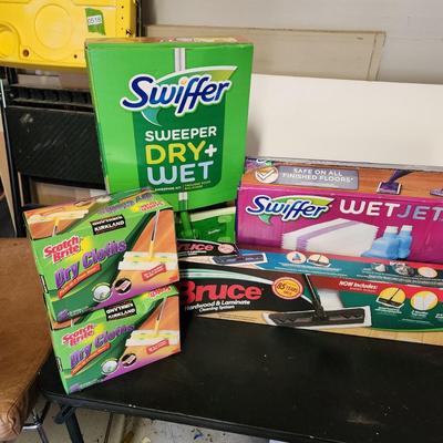 Household Cleaning Lot Swiffer Dry Wet Shark Vacmop