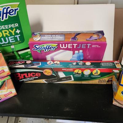 Household Cleaning Lot Swiffer Dry Wet Shark Vacmop