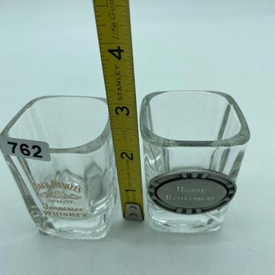 Square shot glasses