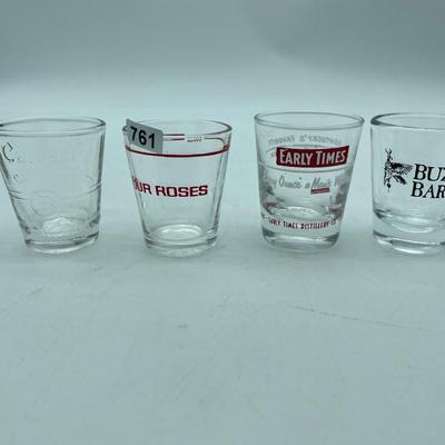 Calvert Reserve asst shot glasses