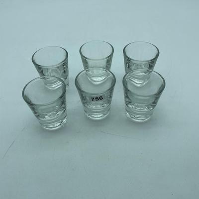 6 shot glasses