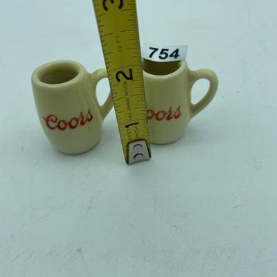 2 small coor’s mugs