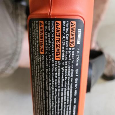 Black & Decker Electric Power Trimmer 14in Tested Working