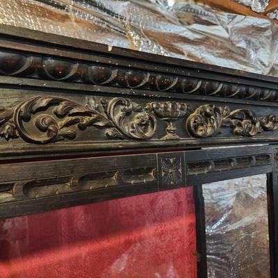 Vintage Glass Curio Cabinet