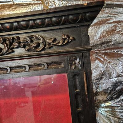 Vintage Glass Curio Cabinet