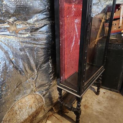 Vintage Glass Curio Cabinet