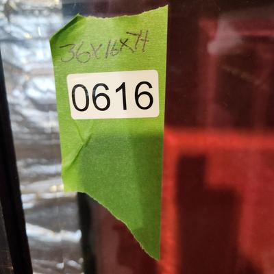 Vintage Glass Curio Cabinet