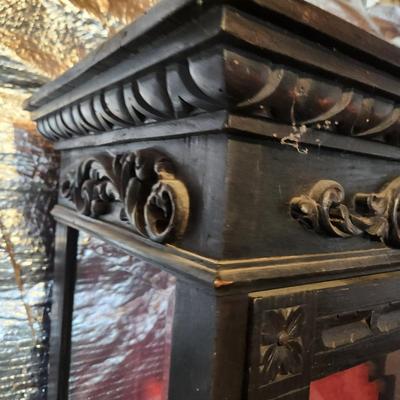 Vintage Glass Curio Cabinet