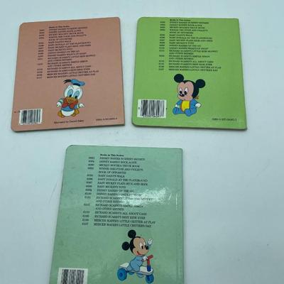 3 Disney board books