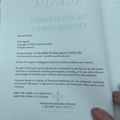 Dark Agenda-book