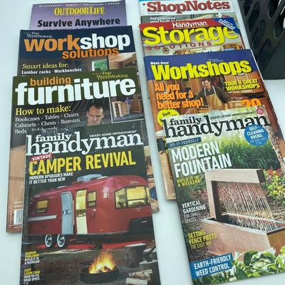 Woodworking magazine asst