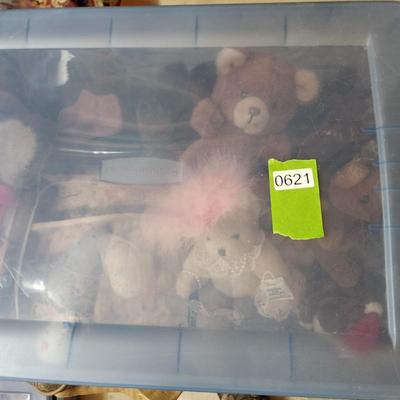 Lot of Vintage Plush Animals Bears Dakin Pooky Emotions