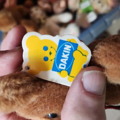 Lot of Vintage Plush Animals Bears Dakin Pooky Emotions