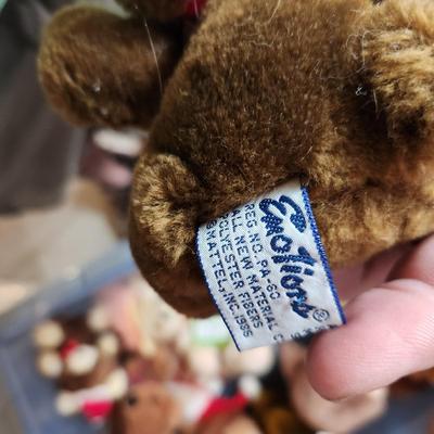 Lot of Vintage Plush Animals Bears Dakin Pooky Emotions