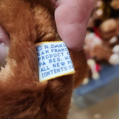 Lot of Vintage Plush Animals Bears Dakin Pooky Emotions