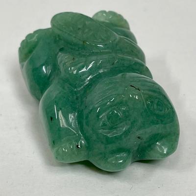 Natural Green Aventurine Lucky Money Cat Carved Figurine