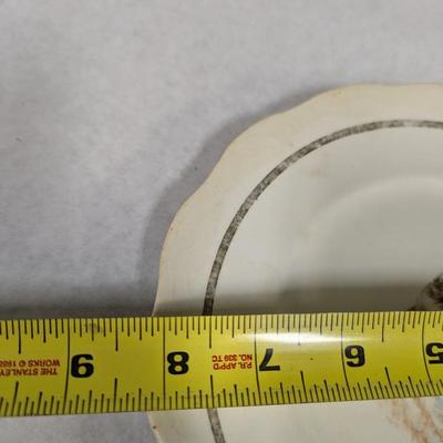 Vintage Sevres Cat Plate