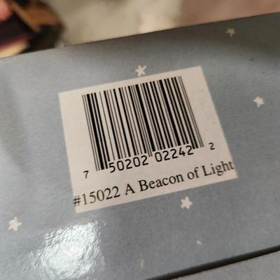 4 Christmas Items Lot Santa Music Box doll Rocking horse