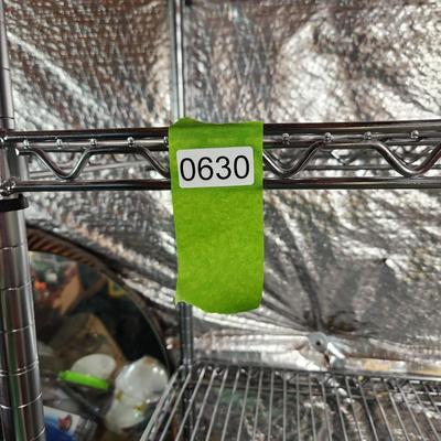 NSF Metal Wire Shelving on Wheels 6 Shelves 48x18x72