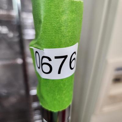 Metal Wire Shelving w Clothing Rack on Wheels 35x18x72