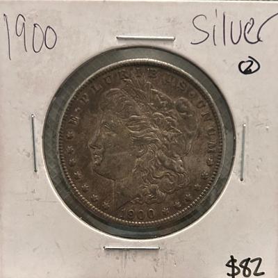 1900 Morgan Silver Dollar