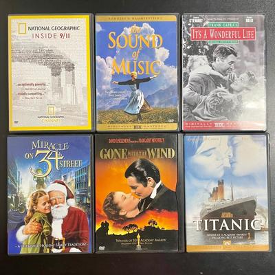 Lot of 6 DVD Movies