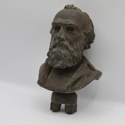 Bronze Stonewall Jackson Bust