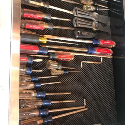 Craftsman Tool Cabinet Including Tools