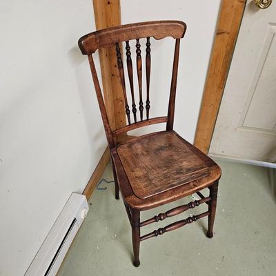 Set of Six Oak Chairs (BS-JS)