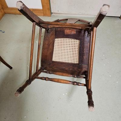 Set of Six Oak Chairs (BS-JS)