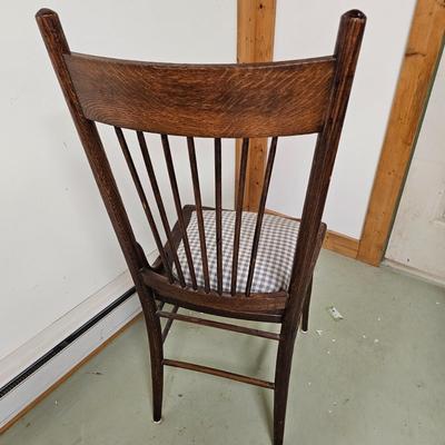 Set of Six Oak Chairs (BS-JS)