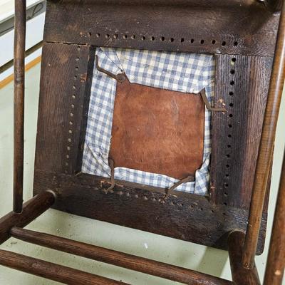 Set of Six Oak Chairs (BS-JS)