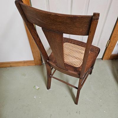 Set of Six Oak Chairs (BS-JS)