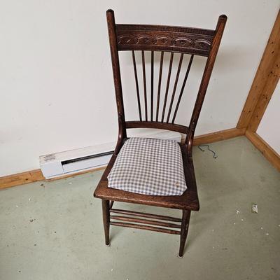 Set of Six Oak Chairs (BS-JS)
