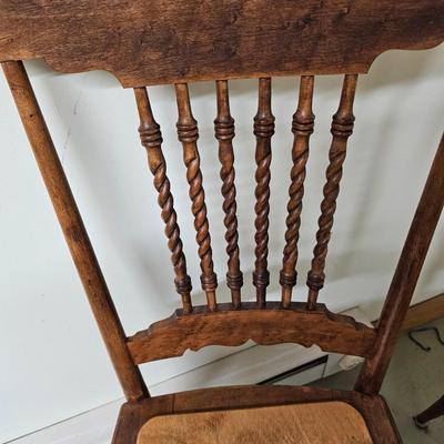 Set of Six Oak Chairs (BS-JS)