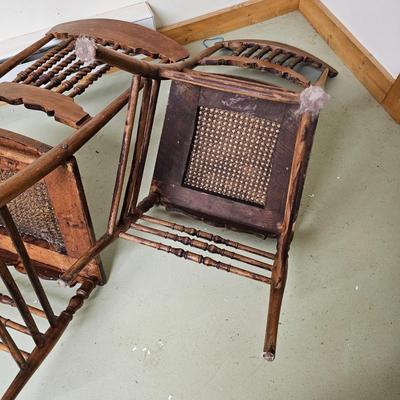 Set of Six Oak Chairs (BS-JS)