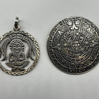 Group Mexican Sterling Pins