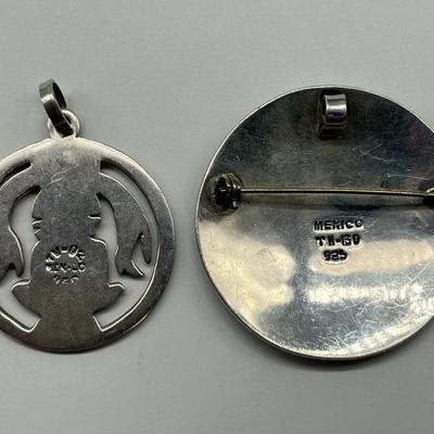 Group Mexican Sterling Pins