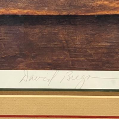 David Brega Pencil Signed ‘September’ Framed Print (B1-RG)