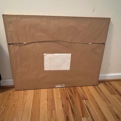 David Brega Pencil Signed ‘September’ Framed Print (B1-RG)