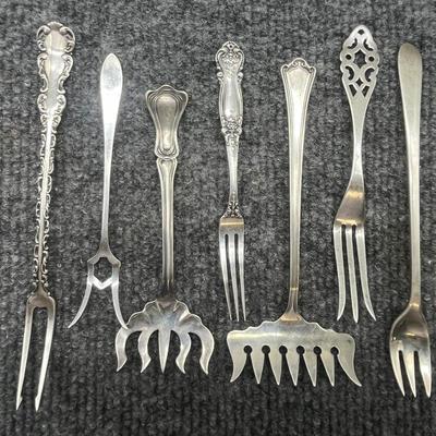 Group Sterling Flatware Tiffany, etc.