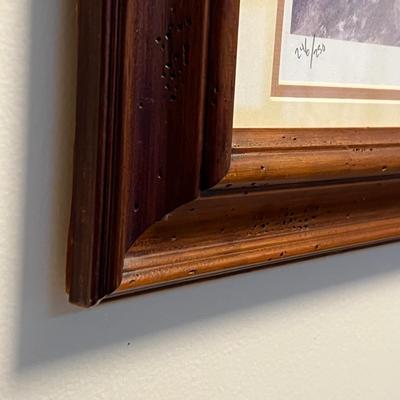 Pencil Signed/Numbered S & W Cafeteria (Asheville) Framed Art (B1-RG)