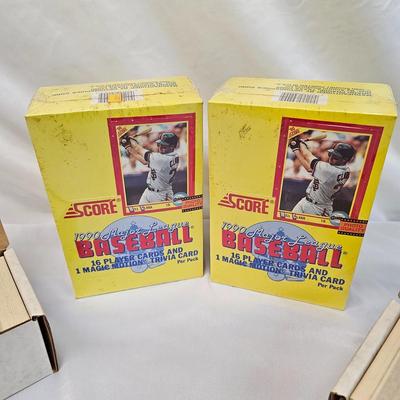 Score 1990 Baseball Cards (BS-JS)