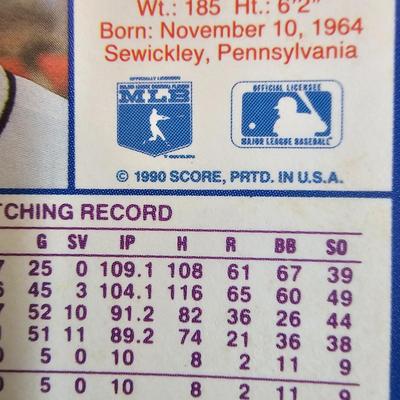 Score 1990 Baseball Cards (BS-JS)