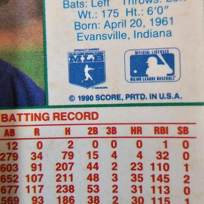 Score 1990 Baseball Cards (BS-JS)