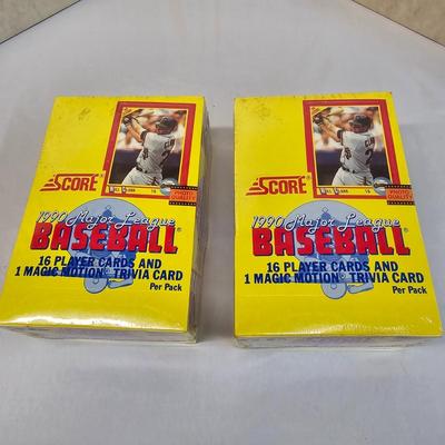 Score 1990 Baseball Cards (BS-JS)