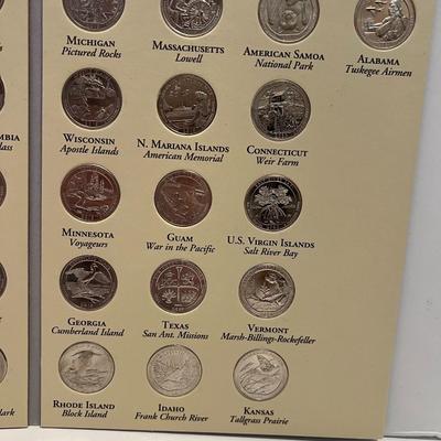 National Park Commemorative Quarters, 1890's Indian Head Pennies & More Coins